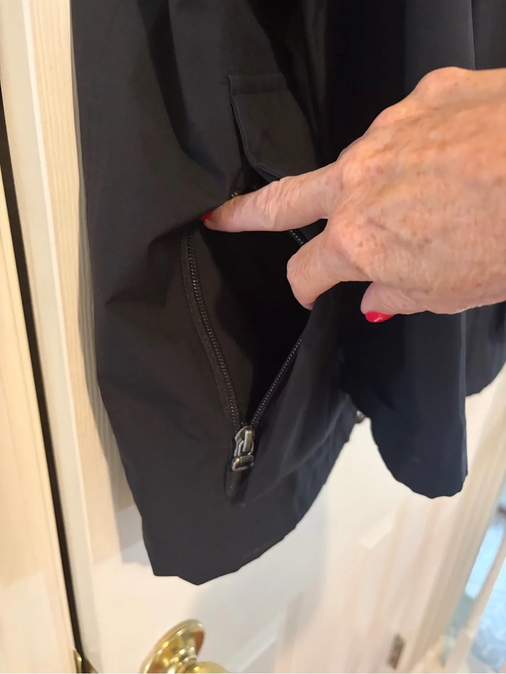 Banana Republic GoreTex Utility Field Jacket Men Black Full Zip Waterproof L - Picture 8 of 10